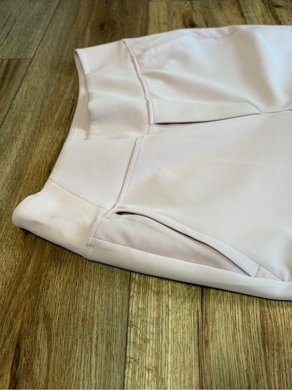 Athleta Endless High Rise structured athletic athleisure Balletcore blush Pants - Picture 7 of 12